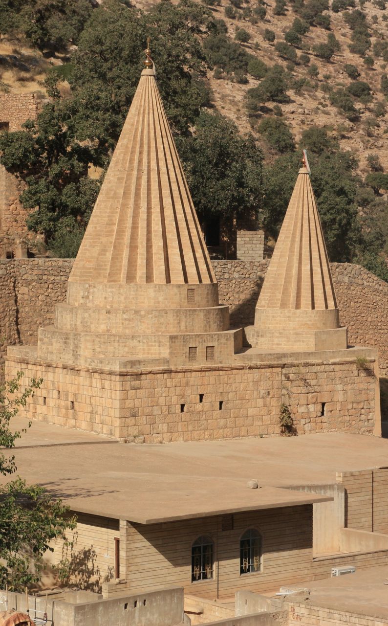 Die heilge Anlage der Yeziden in Lalish